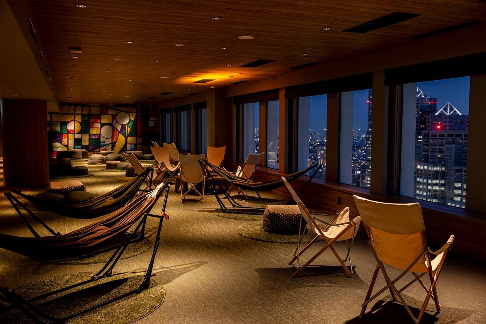 Keio Plaza Hotel Tokyo Esterno foto Sky bar