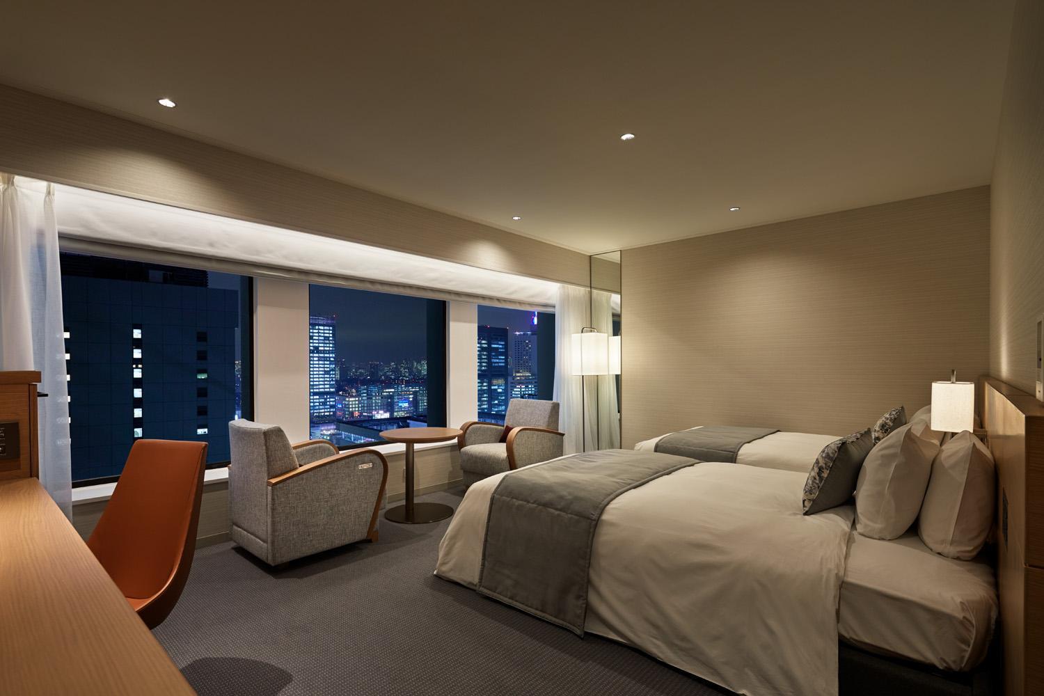 Keio Plaza Hotel Tokyo Camera foto Deluxe twin room