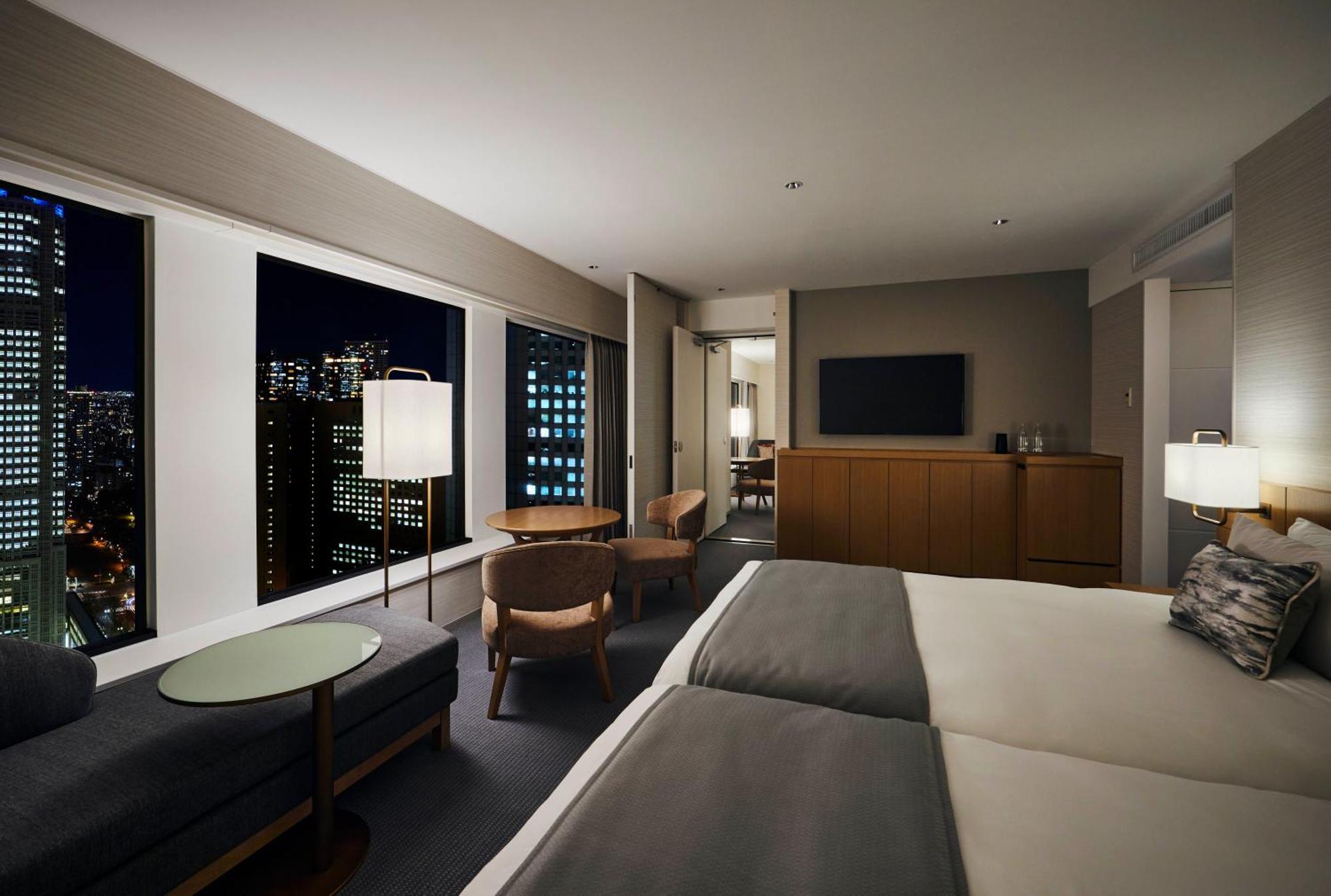 Keio Plaza Hotel Tokyo Camera foto A suite at the hotel